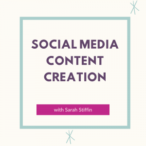 Social Media Content Creation Course Header